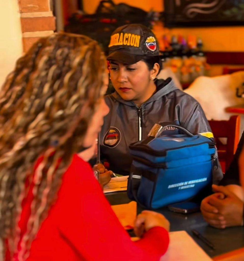 Immigration authorities inspect lodgings in Caracas and Miranda