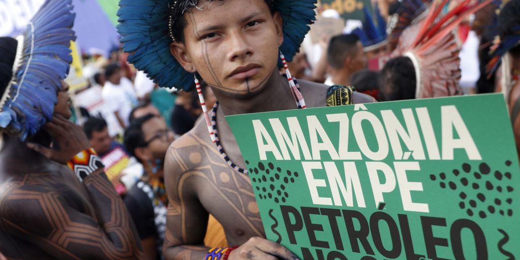 In a global march, indigenous people demand punishment for the death of Guarani Kaiowá