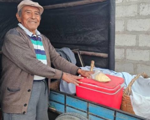 Jorge Pacheco from Tarme: a baker who amasses memories so as not to forget his history