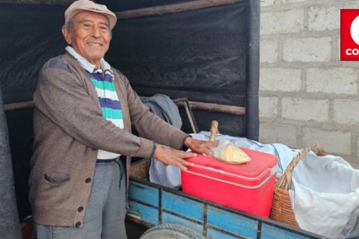 Jorge Pacheco from Tarme: a baker who amasses memories so as not to forget his history