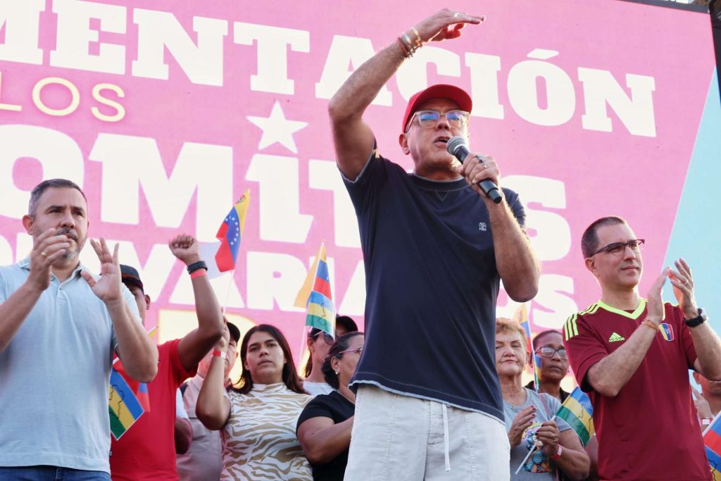 Jorge Rodríguez in Anzoátegui: we do not want the peace of those kneeling