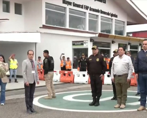 José Jerí arrives in Cajamarca to supervise improvements at the Armando Revoredo airport