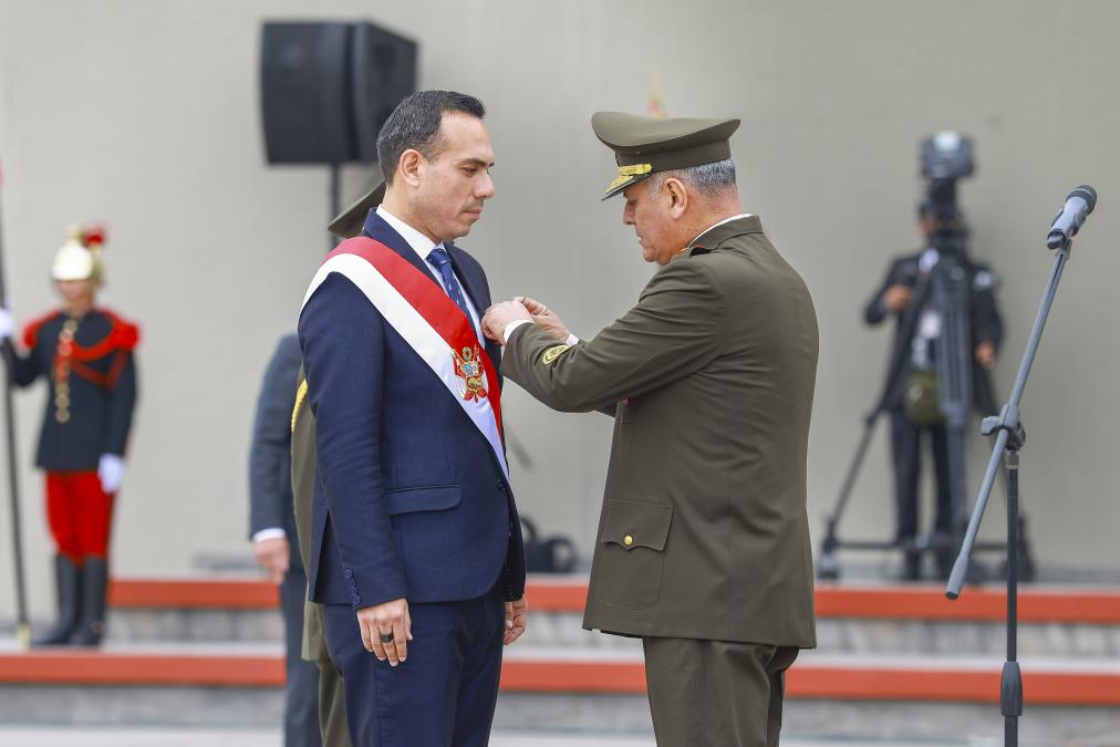 José Jerí is recognized as supreme head of the Armed Forces and PNP