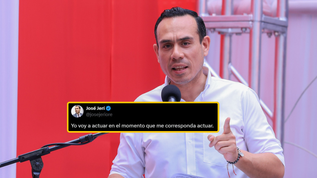 José Jerí on his party's vote in favor of Reinfo: "I will act when appropriate"