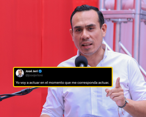 José Jerí on his party's vote in favor of Reinfo: "I will act when appropriate"