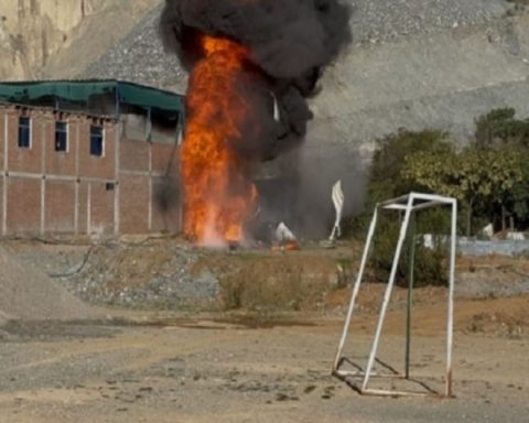 Law enforcement forces destroy illegal plant in Pataz during Operation “Hammer No. 1”