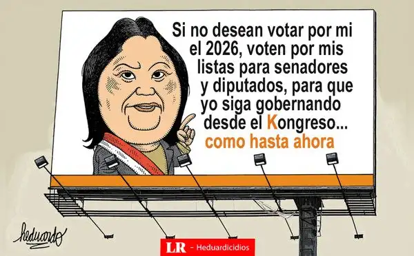 Leader would continue governing from the Congress: Heduardicio warns of Fujimori's true intentions