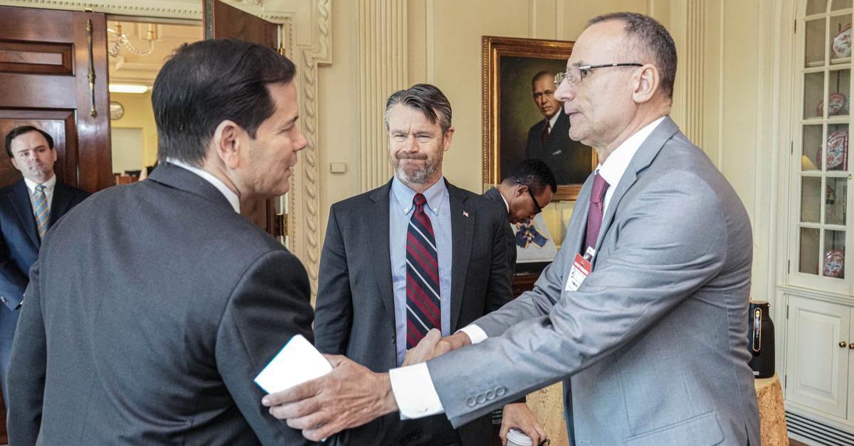 Marco Rubio meets in Washington with Cuban opponent José Daniel Ferrer