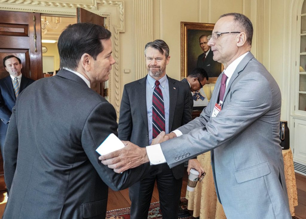 Marco Rubio meets with José Daniel Ferrer and talks about aid after Hurricane Melissa