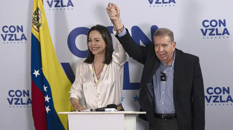 María Corina Machado appeals to Europe to "liberate Venezuela" of the "criminal dictatorship" of Maduro