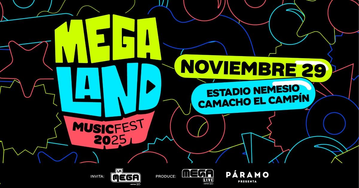 Megaland Music Fest 2025: schedules, artists and transportation