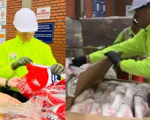 Millionaire counterfeit shipment was seized in the port of Cartagena