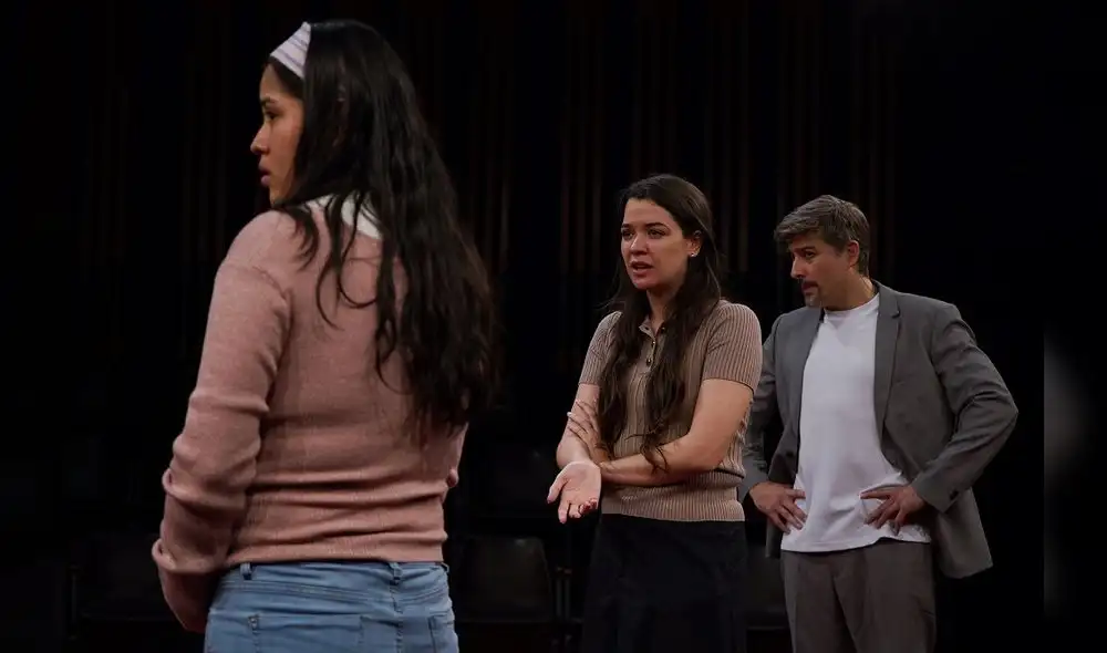 Scene from the play directed by Norma Martínez.