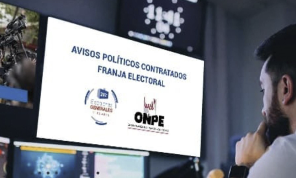 ONPE approves Media Plan for the Electoral Strip of the primary elections