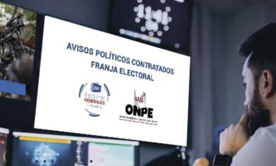 ONPE approves Media Plan for the Electoral Strip of the primary elections