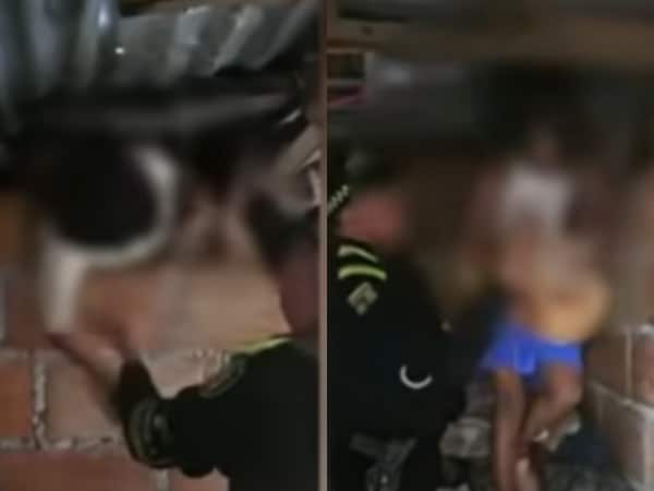 Indignación en Medellín: dos niños de 11 y 12 años fueron encontrados encadenados