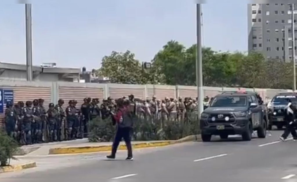 PUCP expresses concern about "unusual display" of PNP and Armed Forces troops. around your campus