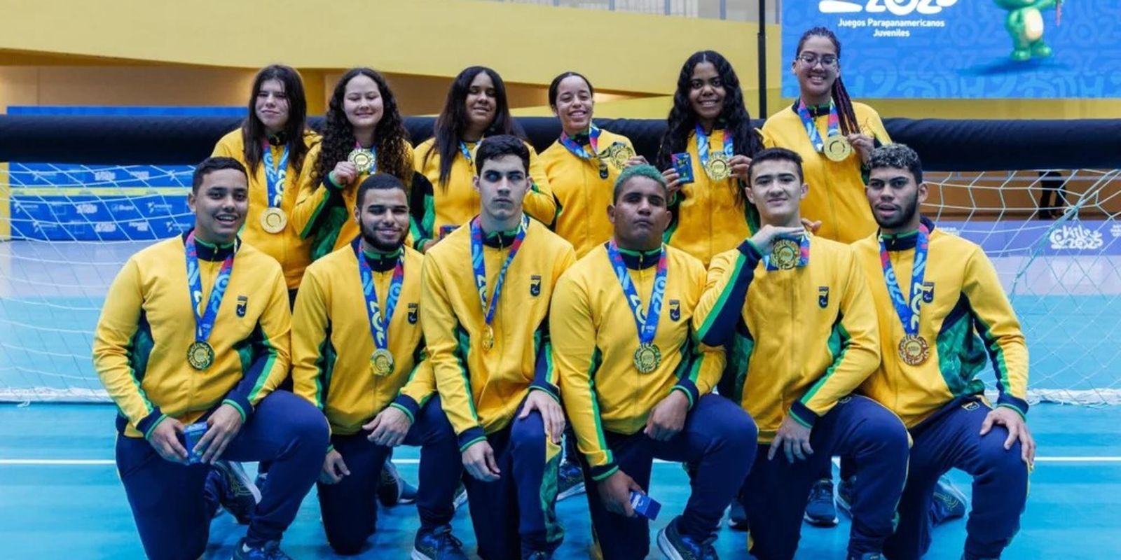 Parapan de Jovens: Brazil guarantees golden double in goalball