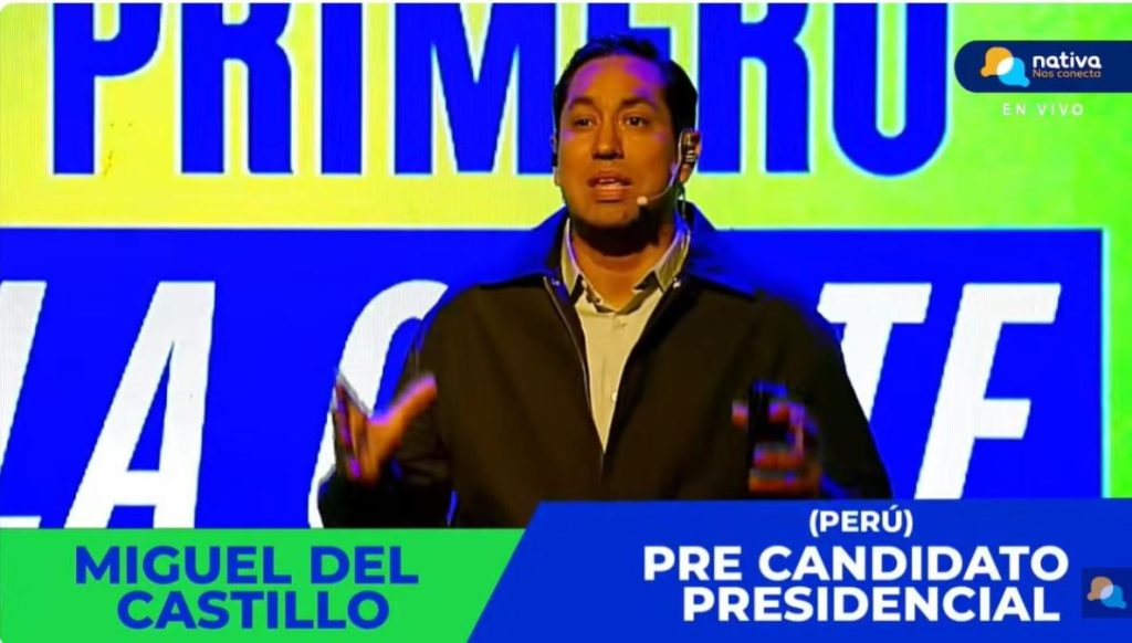 People First: Miguel del Castillo presents his presidential plan