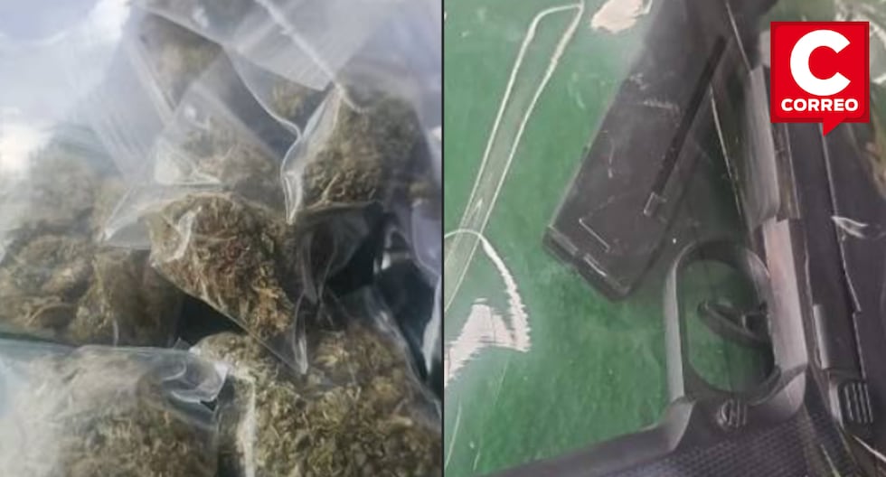 Perené: they intervene on a minor under 14 years of age with drugs and a replica weapon in front of the school