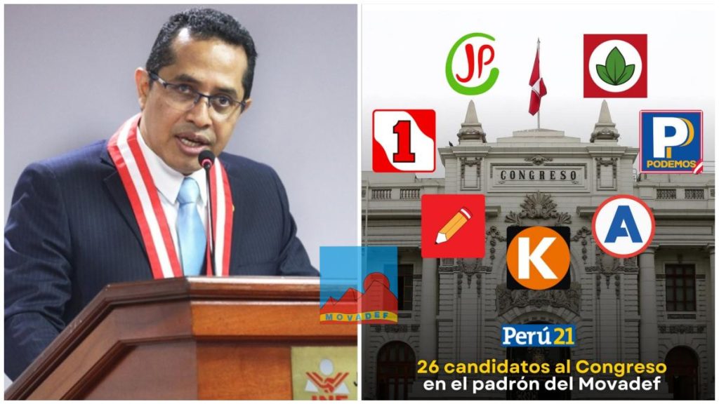 President of the JNE on Movadef candidates: The parties are the first filter