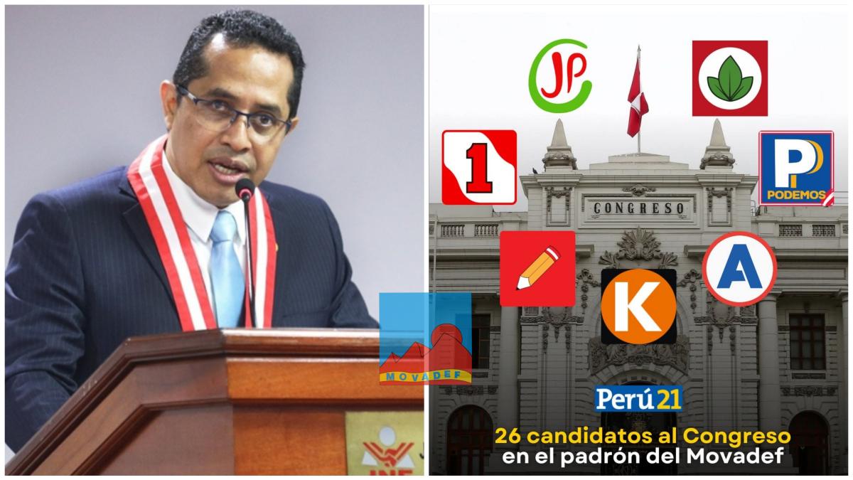 President of the JNE on Movadef candidates: The parties are the first filter