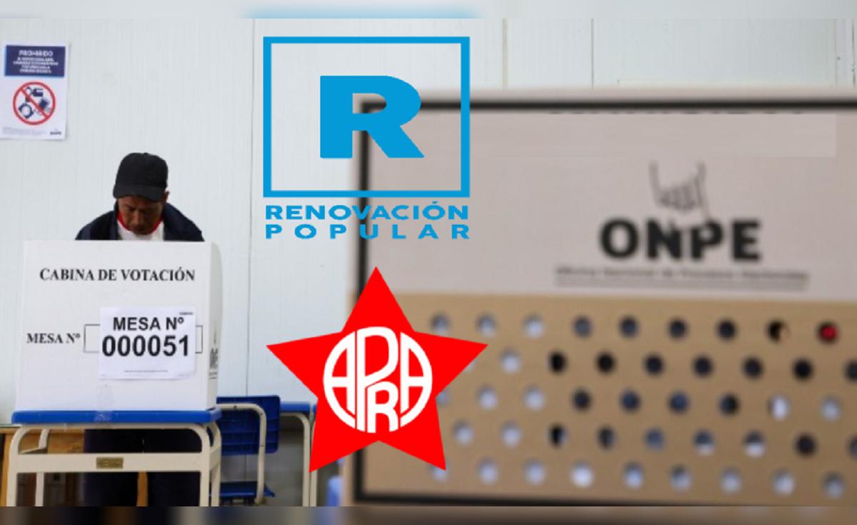Primary elections: 83,000 APRA and Renovación Popular members will vote for their candidates this Sunday