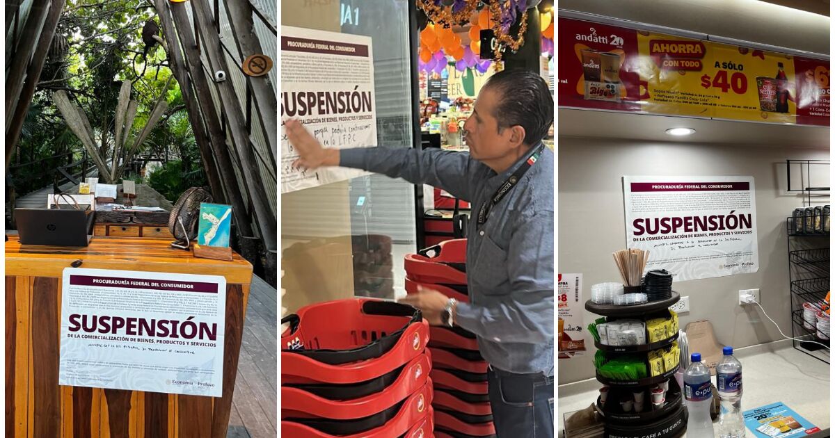 Profeco puts order in Tulum: suspends hotels, businesses and finds tacos worth 400 pesos per order
