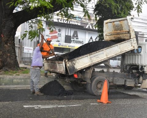 Public Works resumes patching program to recover roads damaged by rain