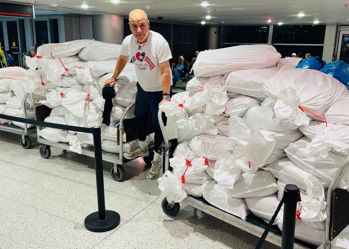 Puentes de Amor sends 5 thousand pounds of powdered milk to eastern Cuba