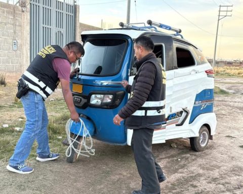 Puno: They recover a motorcycle taxi that was stolen by “pepera” and his accomplice in Juliaca