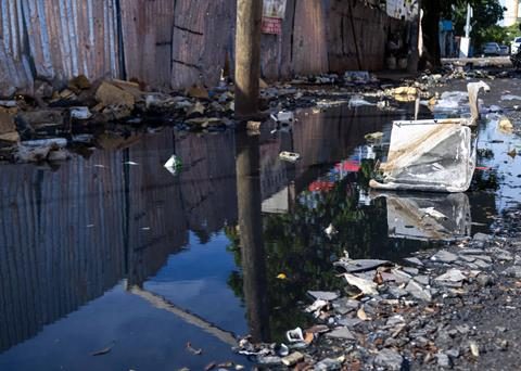 Putrid garbage water aggravates chaos in Villa Consuelo