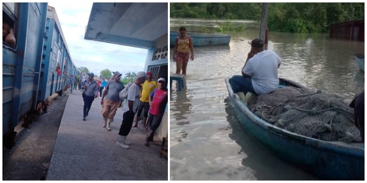 Afectados de Guamo y Jobabo en el oriente de Cuba
