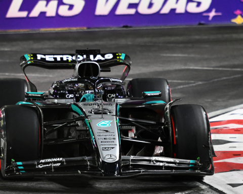 Russell is the fastest in the last tests in Las Vegas