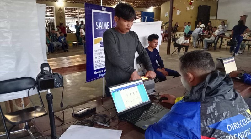 Saime holds a special day for identification and data verification this week