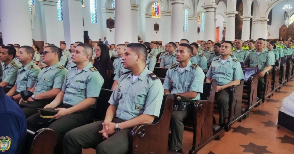 Santander joins the commemoration of the 134 years of the National Police