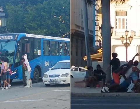 Cuba, La Habana, jóvenes, Paseo del Prado