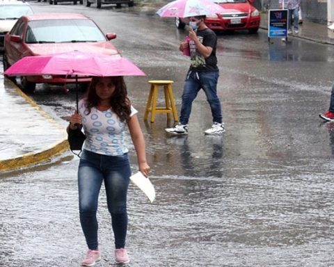 Chubascos dispersos se prevé en cinco estados del país