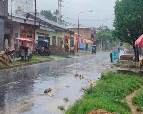 Senamhi: Rains of up to strong intensity in 12 regions of the mountains
