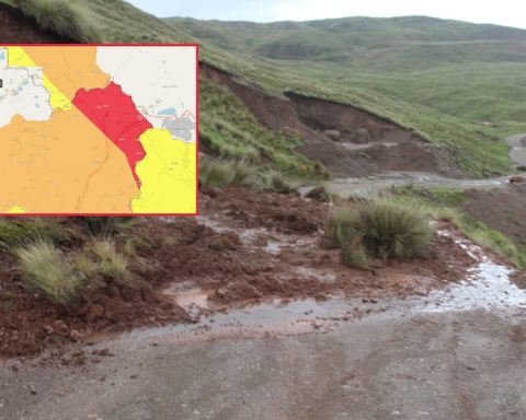 Senamhi warns of possible activation of streams in high areas of La Oroya due to accumulated rains