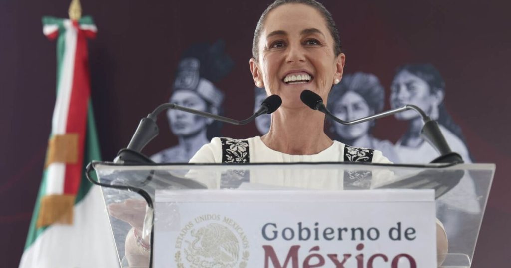 Sheinbaum: the people say no to those who want to provoke; we are building peace