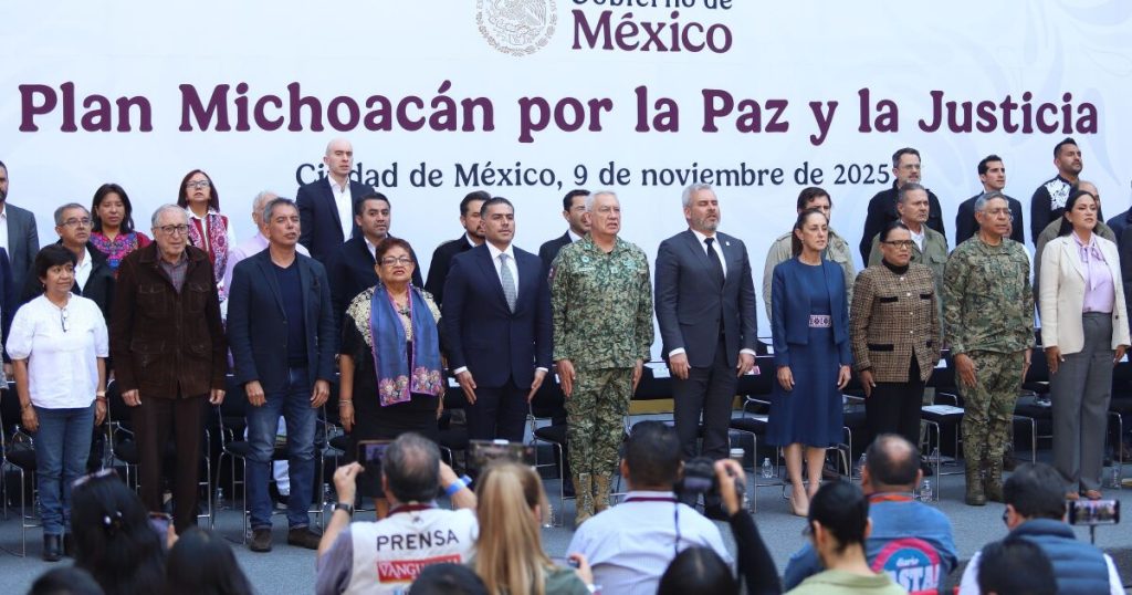 Sheinbaum's government will invest 57,000 million pesos in Plan Michoacan