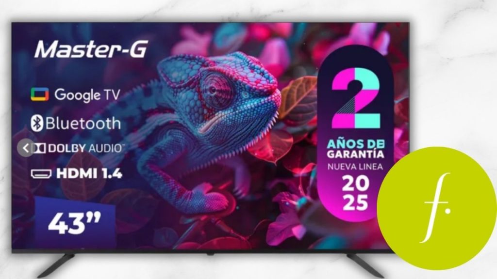 Smart TV Led 43 Google TV Full HD Bluetooth is on sale at Falabella: up to 50% discount