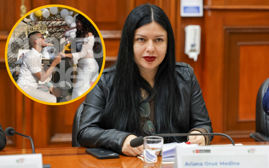 THEY DENIED HER! They reveal photos of the proposal for the hand of Congresswoman Orué's sister with her advisor