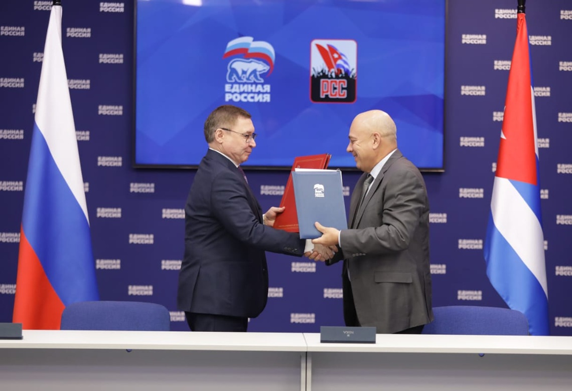 The CCP and Putin's party sign a “special agreement on privileged cooperation”