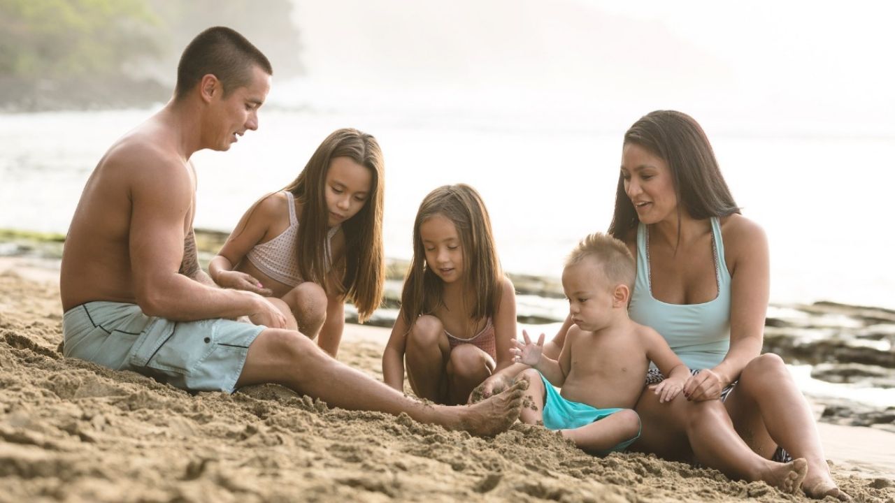 The Chilean beach that is very quiet and relaxed, ideal to visit with the family this summer