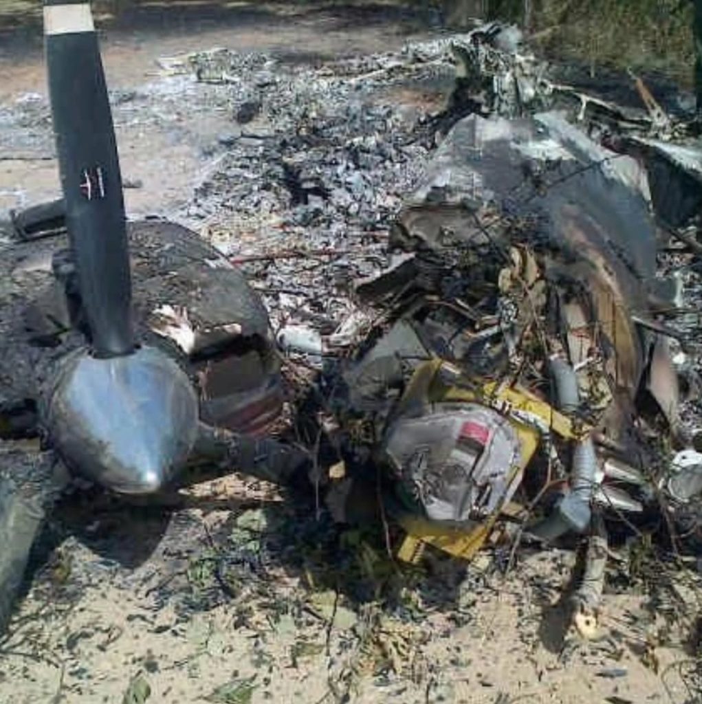 The FANB destroyed two small planes supposedly linked to drug trafficking