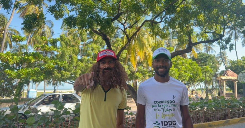 The Guajiro “Forrest Gump” will run 80 km through the desert to give smiles to children