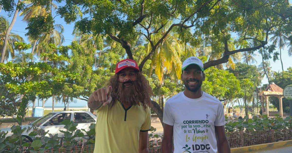 The Guajiro “Forrest Gump” will run 80 km through the desert to give smiles to children