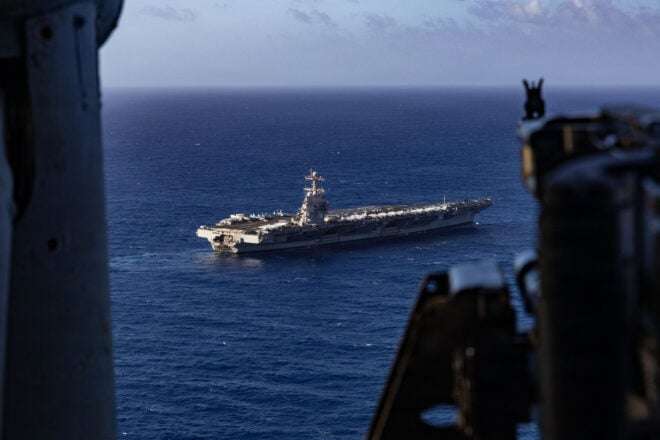 The US deploys the Gerald R. Ford aircraft carrier to the Caribbean
